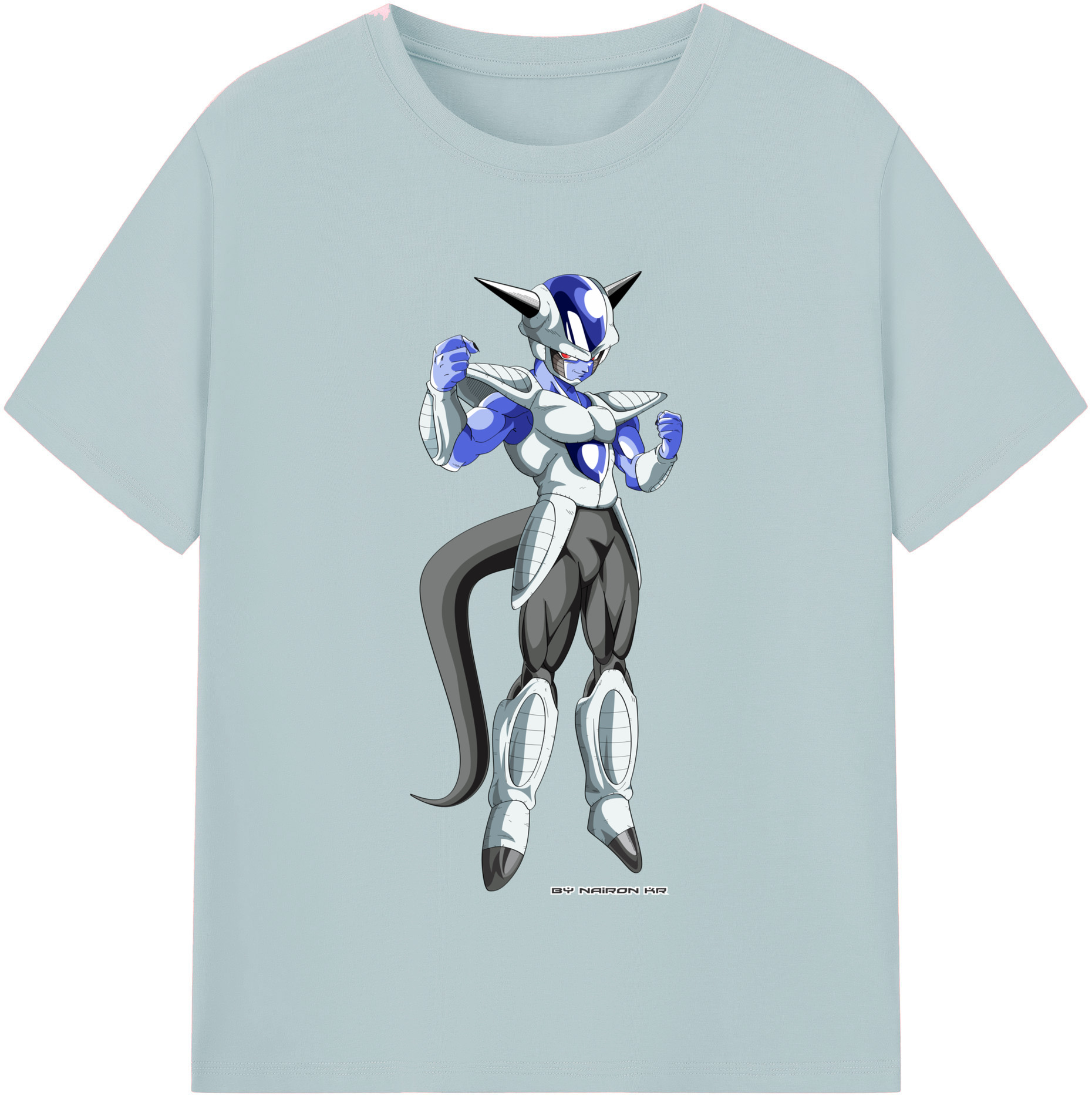 （画像用） ドラゴンボール フリーザ DRAGON BALL Frieza 綿100％半袖Tシャツ（フロントプリント）